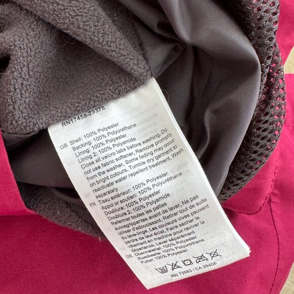 Helly Hansen Fuchsia Pink Lined Shell Jacket for Spring - Picture 4 of 4